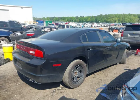 2011 Dodge Charger Police из США, поврежденный, VIN 2B3CL1CG8BH556463